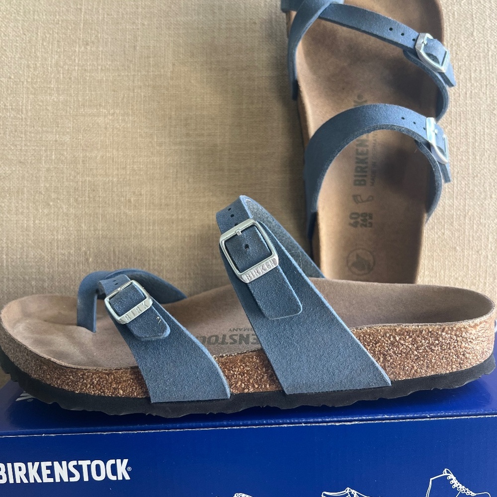 Beautiful Blue Birkenstock “Mayari” Sandals Size 40 (Women’s 9)